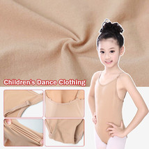 Girl Kids Ballet Camisole Dance Leotard Gymnastics Skate Dancewear Gym B... - £9.24 GBP