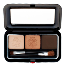 BORGHESE - Satin Shadow Milano Duo With Eyeliner - Bellezza Brown 01 - £27.11 GBP