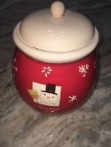 Hallmark "Merry Days" Cookie Jar from 2007 cl - $31.85