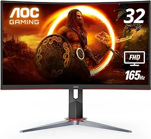 C32G2 32&quot; Curved Frameless Gaming Monitor Fhd, 1500R Curved Va, 1Ms, 165... - $444.99