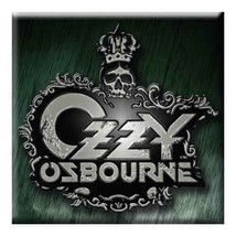 OZZY OSBOURNE crest logo FRIDGE MAGNET official merchandise SEALED - $6.22