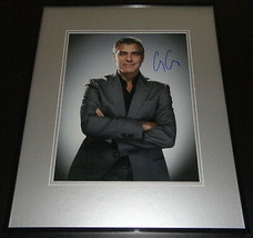 George Clooney Signed Framed 16x20 Photo Display ER - £116.84 GBP
