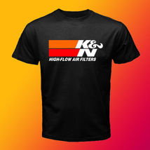 K&amp;N High Performance Air &amp; Oil Filters Air Intakes Black T-Shirt Size S-3XL - £13.72 GBP+