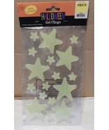 Halloween Gel Clings Glow In The Dark You Choose Type 1&quot; To 4&quot; In Size N... - $3.41 CAD