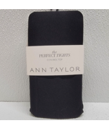 Ann Taylor The Perfect Tights Black Opaque Medium Control Top - New! - $21.40 CAD