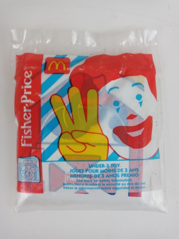 New 1996 McDonald&#39;s Happy Meal Toy Fisher Price Soft Cow Book. - $3.95