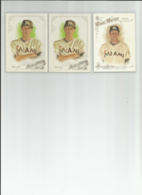 Christian Yelich (Miami Marlins) 2014 (Sp)&amp; 2015 Topps Allen &amp; Ginter Cards (3) - £7.48 GBP