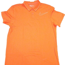NIKE GOLF Sport SWOOSH Bright ORANGE Shirt DRI-FIT Short Sleeve ( L ) - £58.30 GBP
