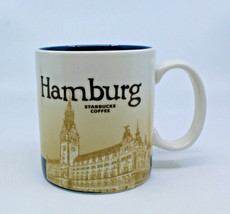 Starbucks Global Icon Hamburg Germany 2010 Collector Coffee Mug Cup 16oz Sku - £55.07 GBP