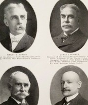 Notable Cincinnati Men Of 1903 Photos Cloth Manufacturers Moch Belding Atkins D8 - £8.84 GBP