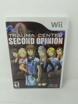 Trauma Center Second Opinion Nintendo Wii 2006 Complete w/ Case &amp; Manual CIB VTG - £10.05 GBP
