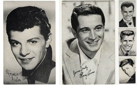 VINTAGE Lot of (5) 1960s Teen Idol 3.5x5.5 Promotional Cards Frankie Ava... - £19.37 GBP