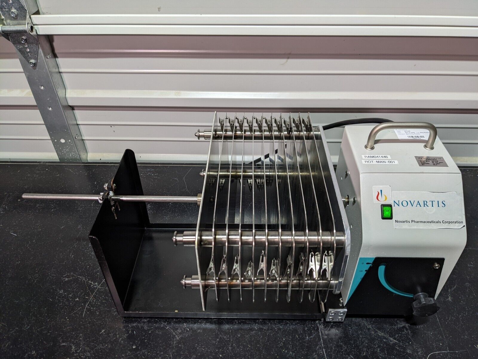 Labnet H5000 LabRoller Lab Rotator with (10) Rotisserie Bag Plates and C... - $855.00