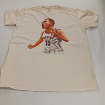 Nikola Jokic #15 Denver Nuggets Men's L Cream Heavyweight Cotton Graphic T-Shirt image 10