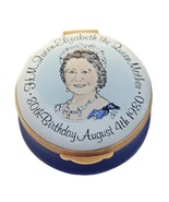 Crummles Enamels Queen Mother&#39;s 80th Birthday - $129.91 CAD