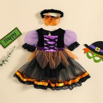 NEW Baby Girls Witch Dress Halloween Costume - £10.38 GBP