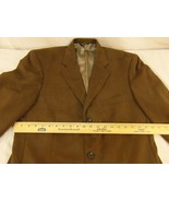 Mens Bill Blass Light Brown Polyester Three Button 40L Formal Sport Coat... - €36,04 EUR