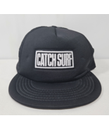 Catch Surf Mesh Back Trucker Hat Black Cap Catch Surfboard Co Snapback - $182.46 MXN