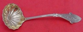 Italian by Tiffany &amp; Co. Sterling Silver Gravy Ladle Scalloped Gold Wash... - $286.11