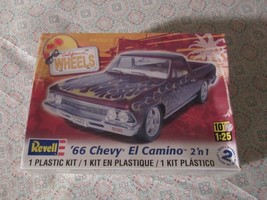 Revell  66 Chevy El Camino  2&#39; n 1   Model Car Kit  New  Sealed - £23.10 GBP
