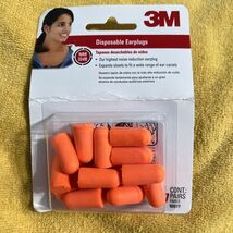 1 pack of 3M Disposable Earplugs 7 pair. 32db - $9.90