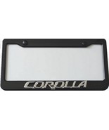 Toyota Corolla  3D Chrome Script  ABS  Plastic License Frame - $465.52 MXN