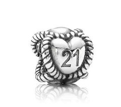 Pandora 21st Birthday Milestone Charm - £15.84 GBP