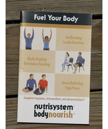 NUTRISYSTEM BodyNourish &quot;Fuel Your Body&quot; Exercise Plan Booklet 40 pgs~SH... - £7.95 GBP