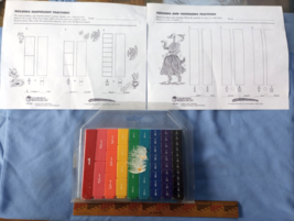 Learning Resources Fraction Tower Cubes Equivalency Set Multicolor Monte... - $14.99