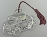 Vintage Glass Marquis Waterford Crystal Just Married Ornament U258/28 - $29.99