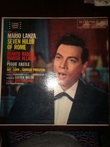 Mario Lanza Swven Hills Of Rome Album Lp Record-RARE Vintage COLLECTIBLE-SHIP24H - £355.22 GBP