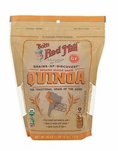 Bob&#39;s Red Mill Grains, Beans &amp; Seeds Organic White Quinoa 13 oz. resealable bag - £13.03 GBP
