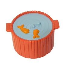 Fisher Price Little People Replacement Red Round Bucket w/ Fish Koi Ark ... - £5.41 GBP