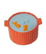 Fisher Price Little People Replacement Red Round Bucket w/ Fish Koi Ark ... - £5.41 GBP
