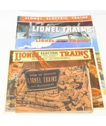 Lionel Train Catalog lot of 3 reproductions + Lionel How to Operate Orig... - €15,09 EUR