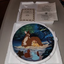 NEW Disney Bambi Collectors Commemorative Plate Hello Little Prince w/ COA - $14.65