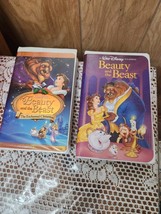 Beauty And The Beast  Walt Disney&#39;s Black Diamond Classic + Christmas VH... - $51.85 CAD