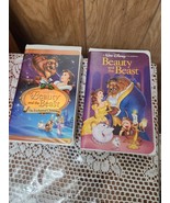 Beauty And The Beast  Walt Disney&#39;s Black Diamond Classic + Christmas VH... - $51.85 CAD