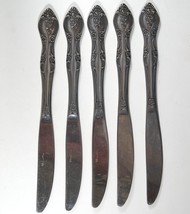 Lot Of 5 Marseilles Stainless Flatware Dinner Knives Made in Japan Vintage - $24.95