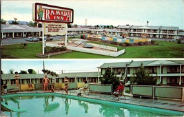 Vtg Postcard Ramada Inn, Blythe, California, 1020 W. Hobsonway, Swimming Pool - £4.36 GBP