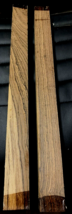 Two Kiln Dried Exotic Bocote Turning Blank Lathe Lumber Wood 1.5&quot; X 1.5&quot; X 24&quot; - £31.34 GBP