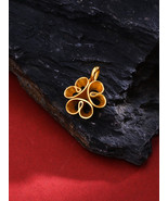 Kicky and Perky 925 Sterling Silver Oro Flos Gold Plated  Pendant for Women - $46.40