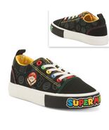 Nintendo Super Mario Liugi Low Top Sneakers Little Kids Size 10 Boys Shoes - $741.53 MXN