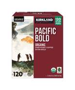 Kirkland Signature Organic Pacific Bold Coffee K-Cup Pods, 120-Count – Dark Roas - $88.39 CAD