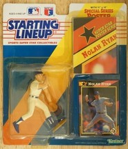 Starting Lineup 1992 Edition Kenner Toy Baseball Player NOLAN RYAN Poste... - $14.79