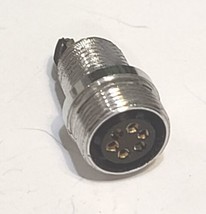 Kenwood 6 Pin Chassis Microphone Connector / E06-0652-15 / Kenwood Spare Parts - $7.30