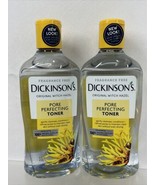 (2)  Dickinson&#39;s Witch Hazel Toner Pore Perfecting 16oz ,yellow - £9.42 GBP