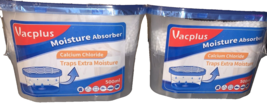 (2 PACK) 500ML Vacplus Moisture Absorber Calcium Chloride Traps Extra Moisture - £6.14 GBP