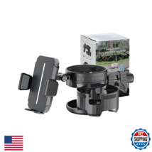 WalkFeel 3-in-1 Universal Wheelchair Cup Holder for Walker, 360° Rotatin... - $45.50