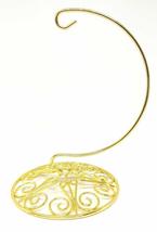 Home For ALL The Holidays Twisted Gold-Toned Ornament Stand (Gold, 10 Inch) - £9.87 GBP+